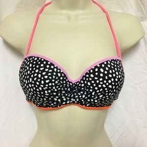 VS Pebble dot bikini swim top, 34B
